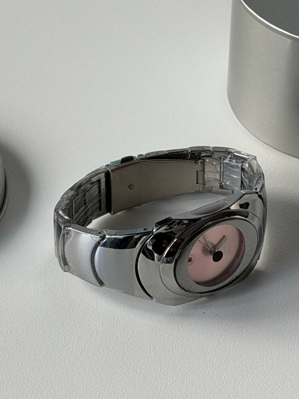 Oakley Time Bomb Style Watch – Rose Quartz Pink