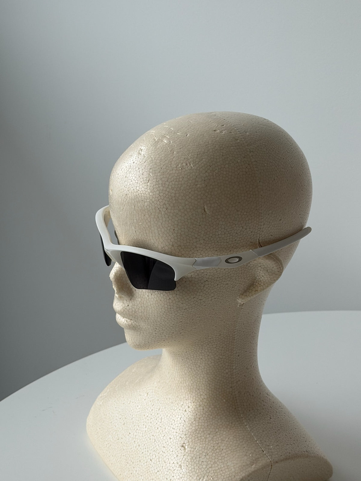 Oakley Half Jacket 1.0 Sunglasses – White / Dark Black Lens