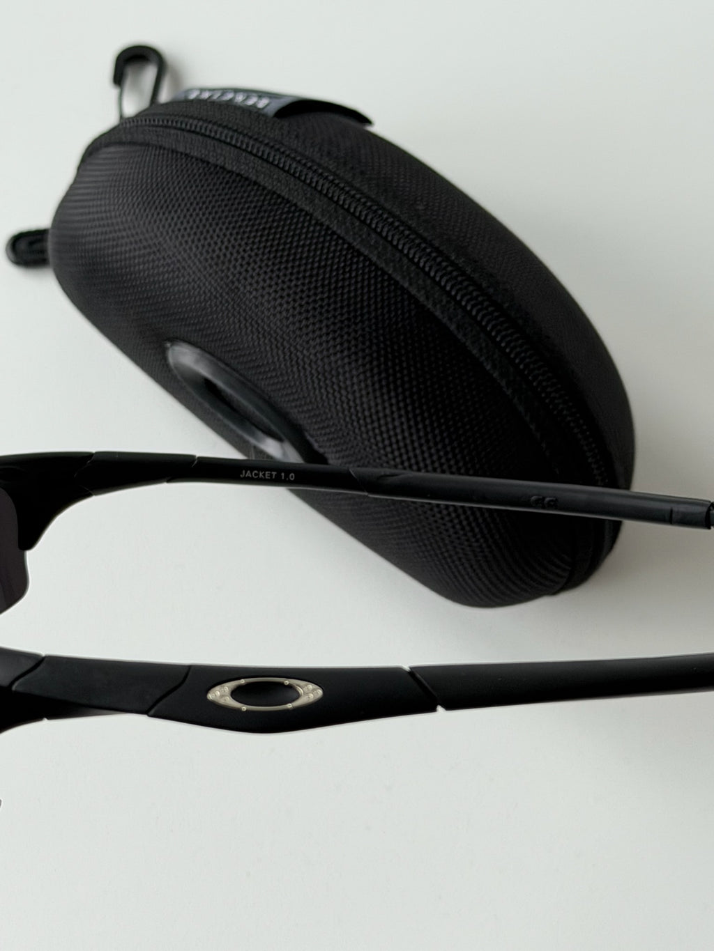 Oakley Half Jacket 1.0 Sunglasses – Black / Silver Mirror
