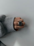 Classic Vintage-Inspired Ring Watch – Adjustable Stainless Steel Finger Watch | Y2K Fashion Accessory