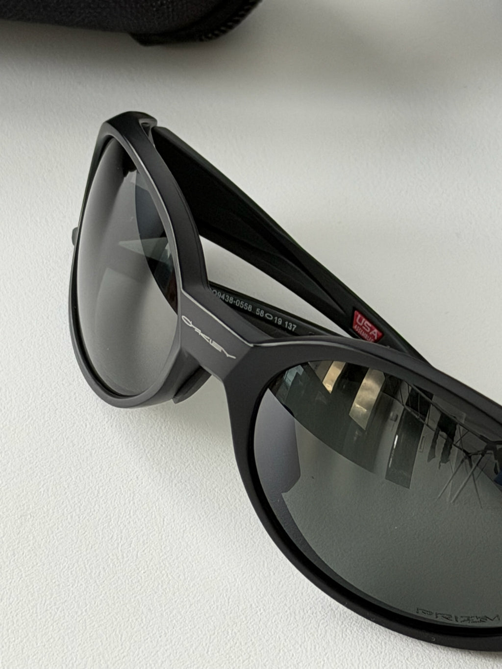 Oakley Eye Jacket Sunglasses – Matte Black Frame / Black Lens | Vintage Y2K Wraparound Shades