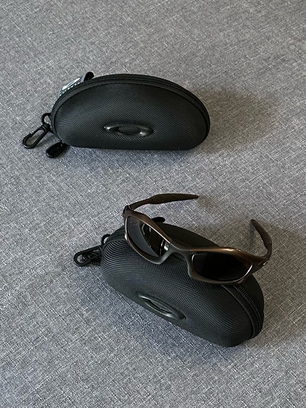 Vintage Oakley Sunglasses: Copper Frame, Copper Lenses with Case