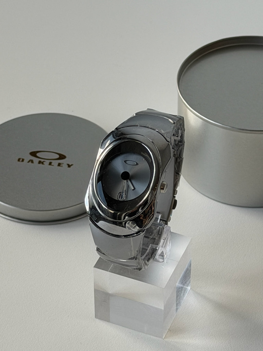 Oakley Time Bomb Style Watch – Stealth Grey