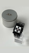 Oakley Minute Machine Watch – Black Bracelet / White Dial