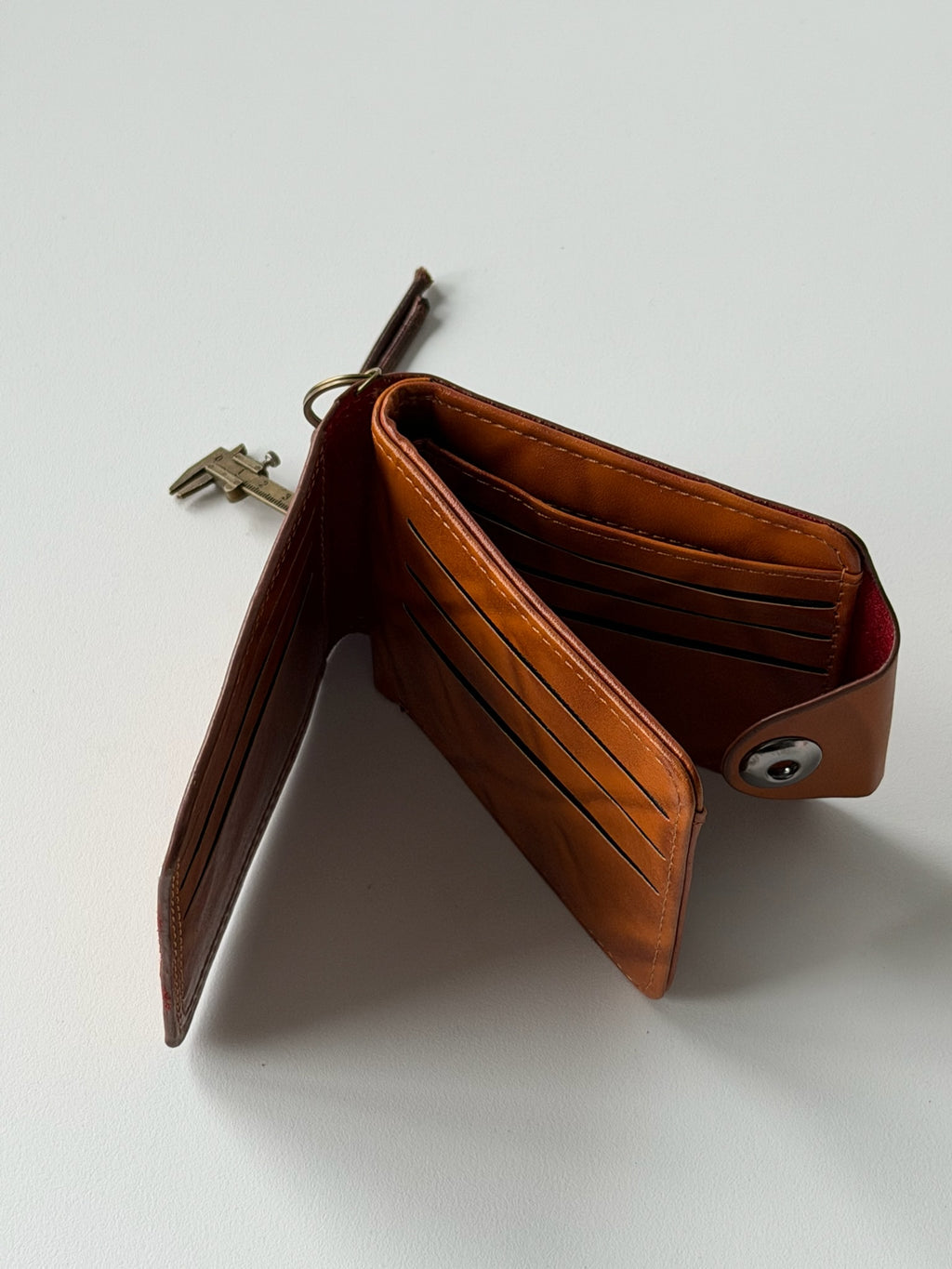Y2K $100 Bill Clip-On Utility Wallet – Brown