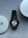 Oakley Blade Watch – White dial Black Shiny Stainless Steel, Swiss Movement, Collectible Men’s Watch