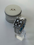 Oakley Minute Machine Watch – Silver / White Dial