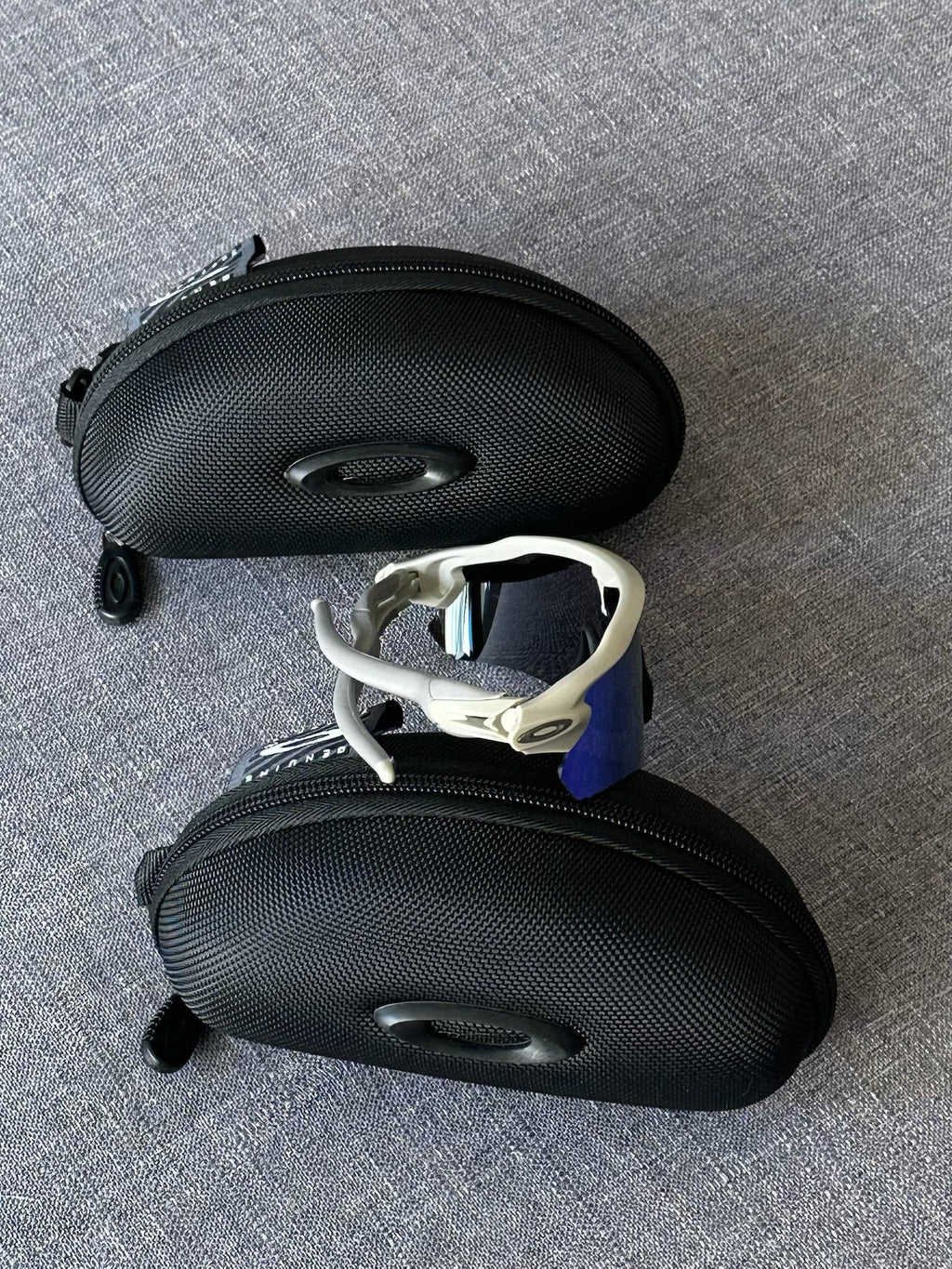 Oakley Performance Shield Sunglasses – Ocean Blue Lens Oakley-Style Sport Frame