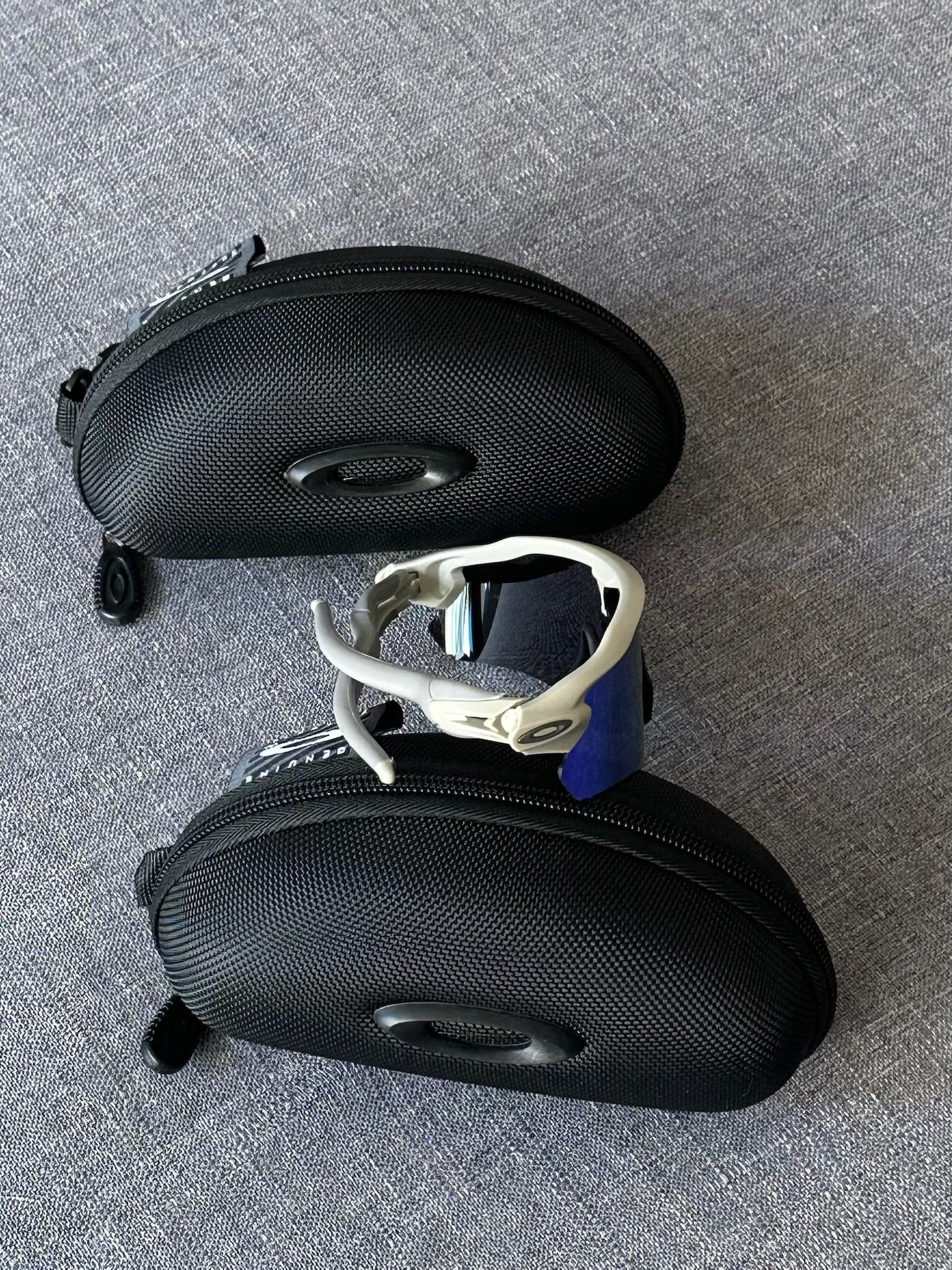 Oakley Performance Shield Sunglasses – Ocean Blue Lens Oakley-Style Sport Frame