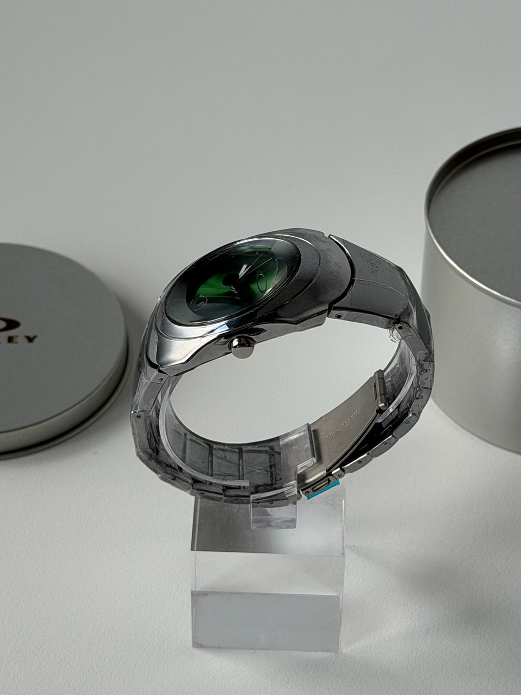 Oakley Time Bomb Style Watch – Emerald Green