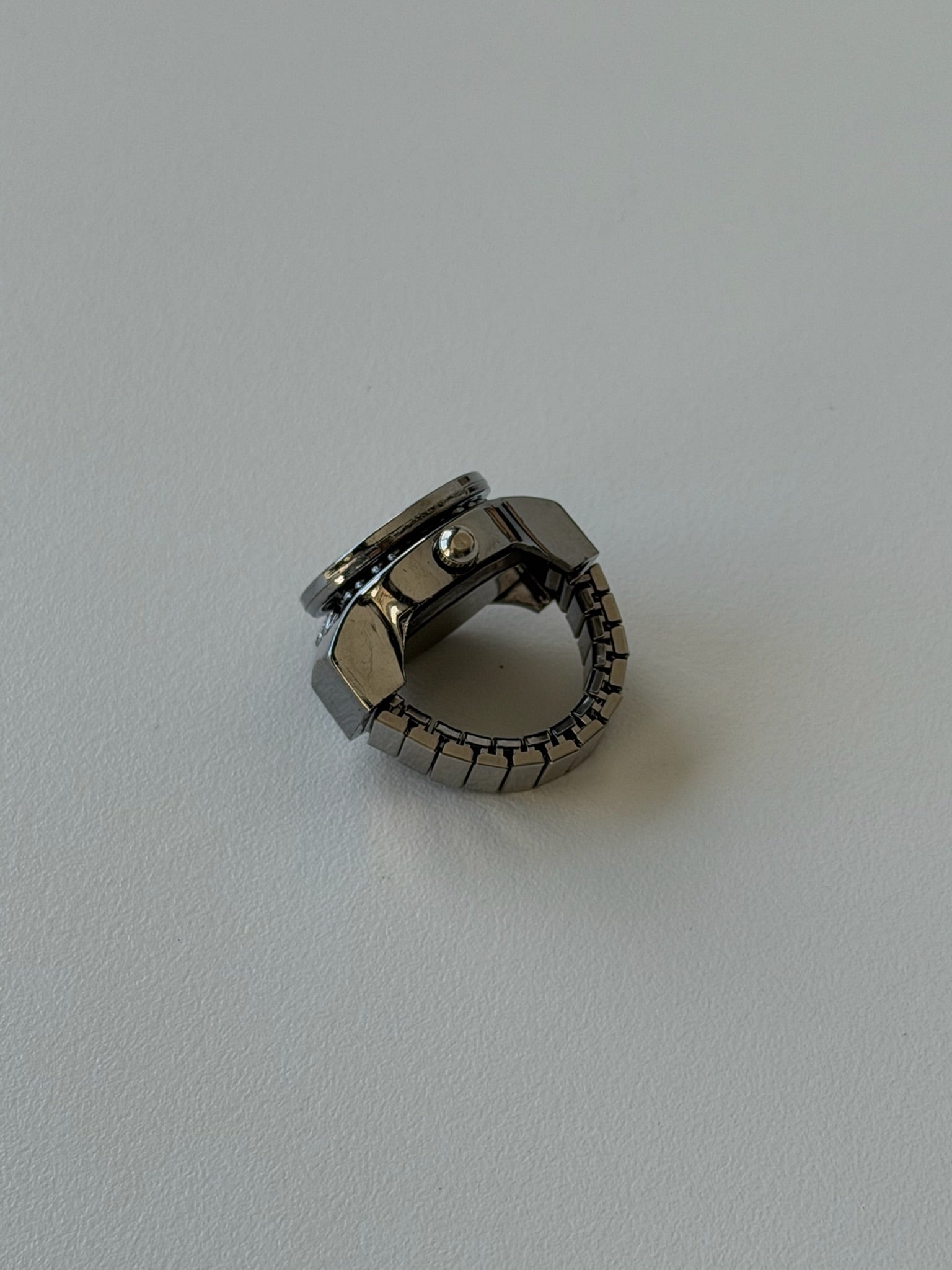 Yin Yang Secret Ring Watch – Vintage Adjustable Finger Watch | Y2K Statement Jewellery