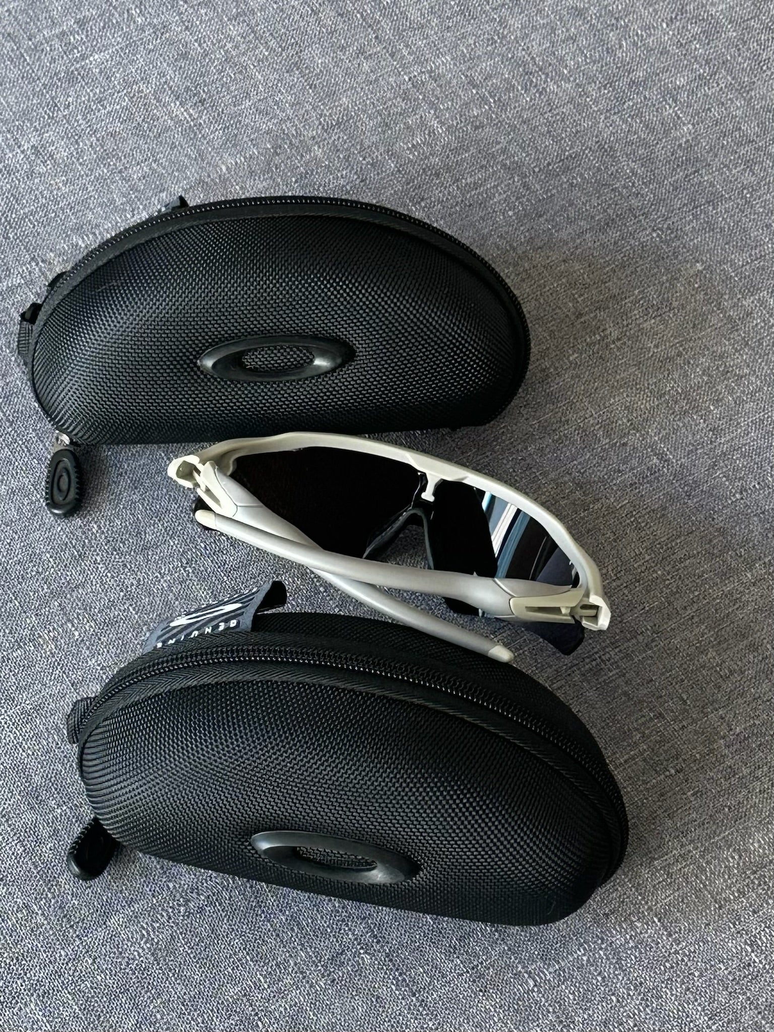 Oakley Performance Shield Sunglasses – Ocean Blue Lens Oakley-Style Sport Frame