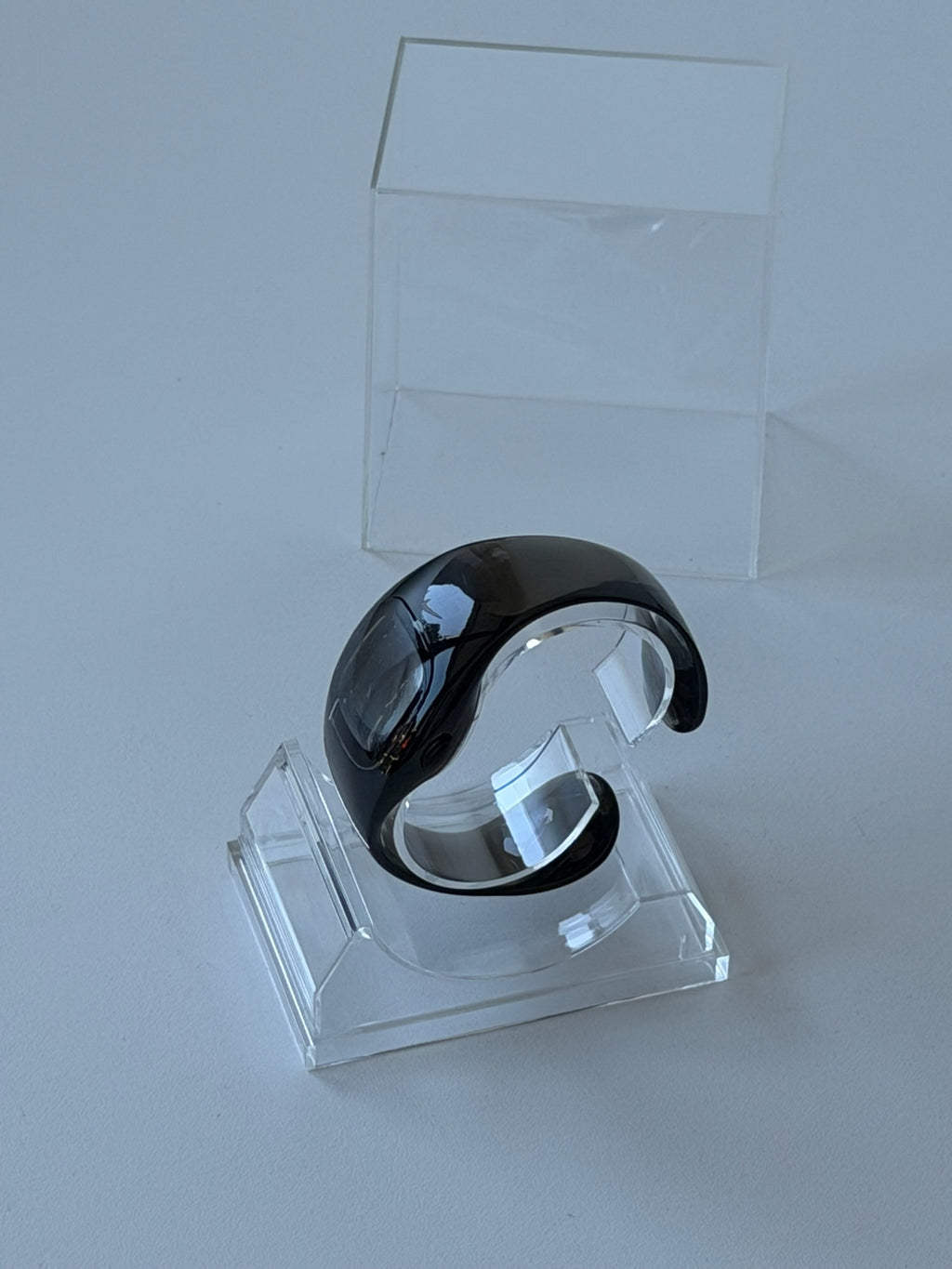 Nike Presto Digital Watch – Glossy Black / Blackout | Y2K Futuristic Cuff Watch