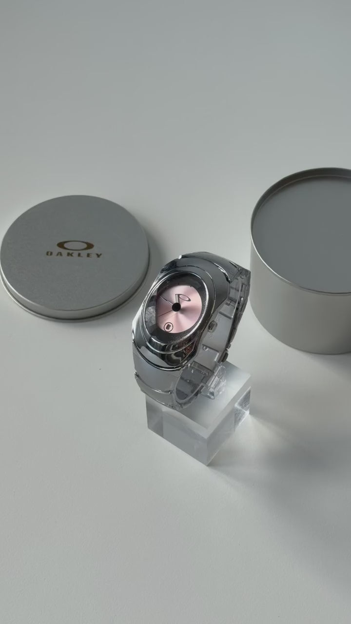 Oakley Time Bomb Style Watch – Rose Quartz Pink