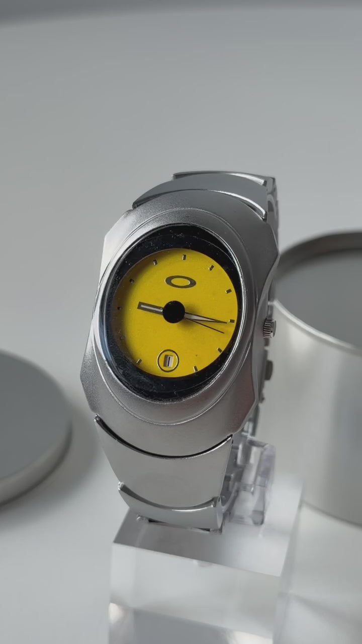 Oakley Time Bomb Style Watch – Sunburst Yellow