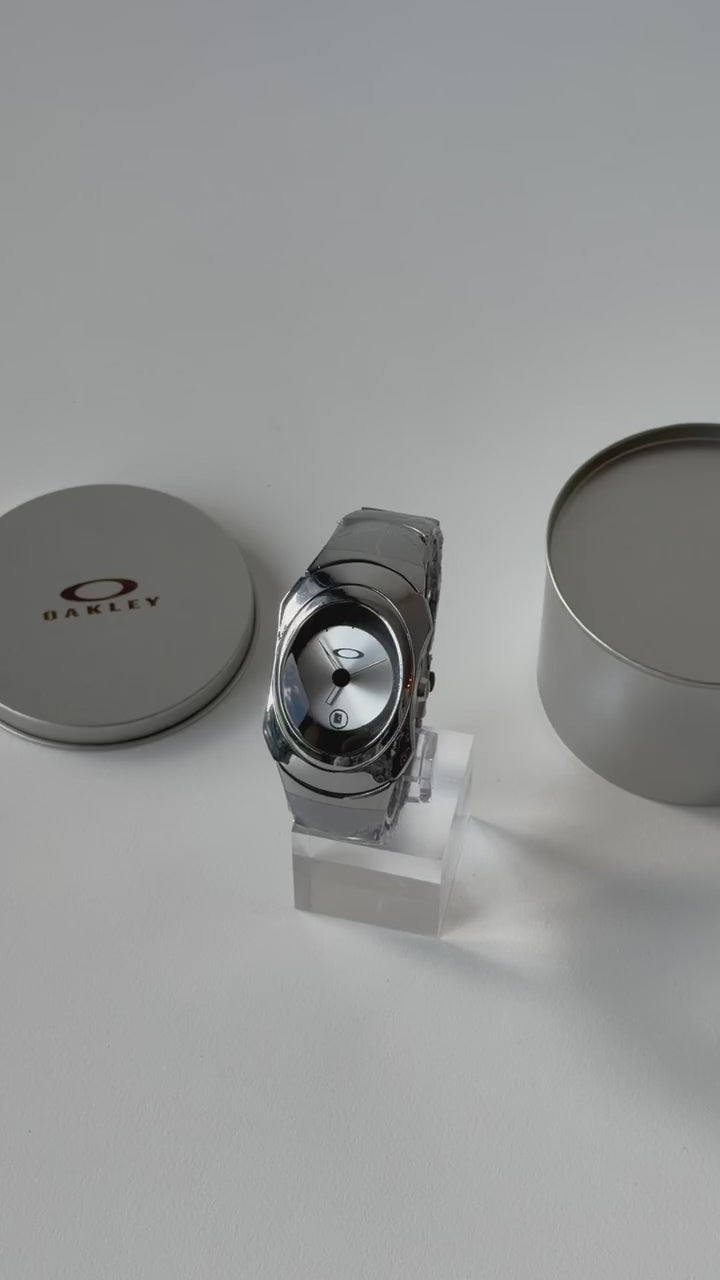 Oakley Time Bomb Style Watch – Arctic White